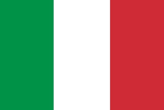 Italy flag mask