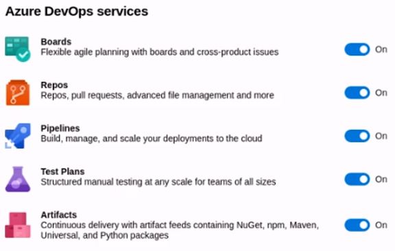 Azure DevOps services